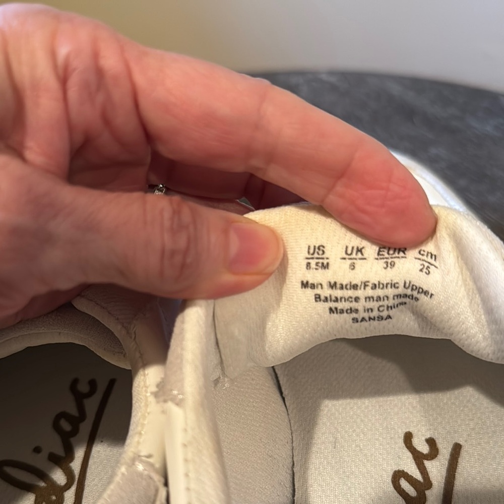 Zodiac White and Gray Retro Sneakers with Gum Soles - Picture 8 of 10